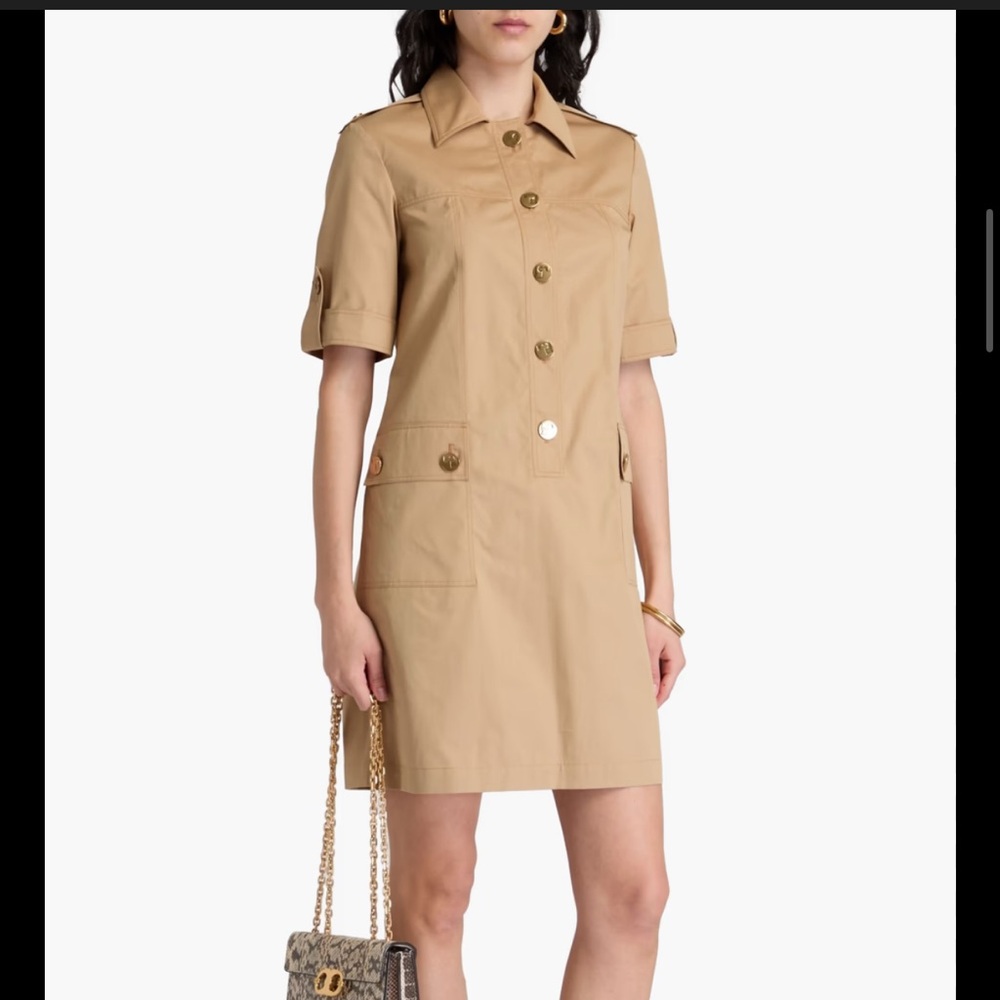 Tory Burch Tan Midi Dress